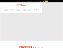 Tablet Screenshot of cheesegrille.com